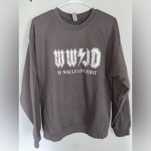 WWJD Large Crewneck